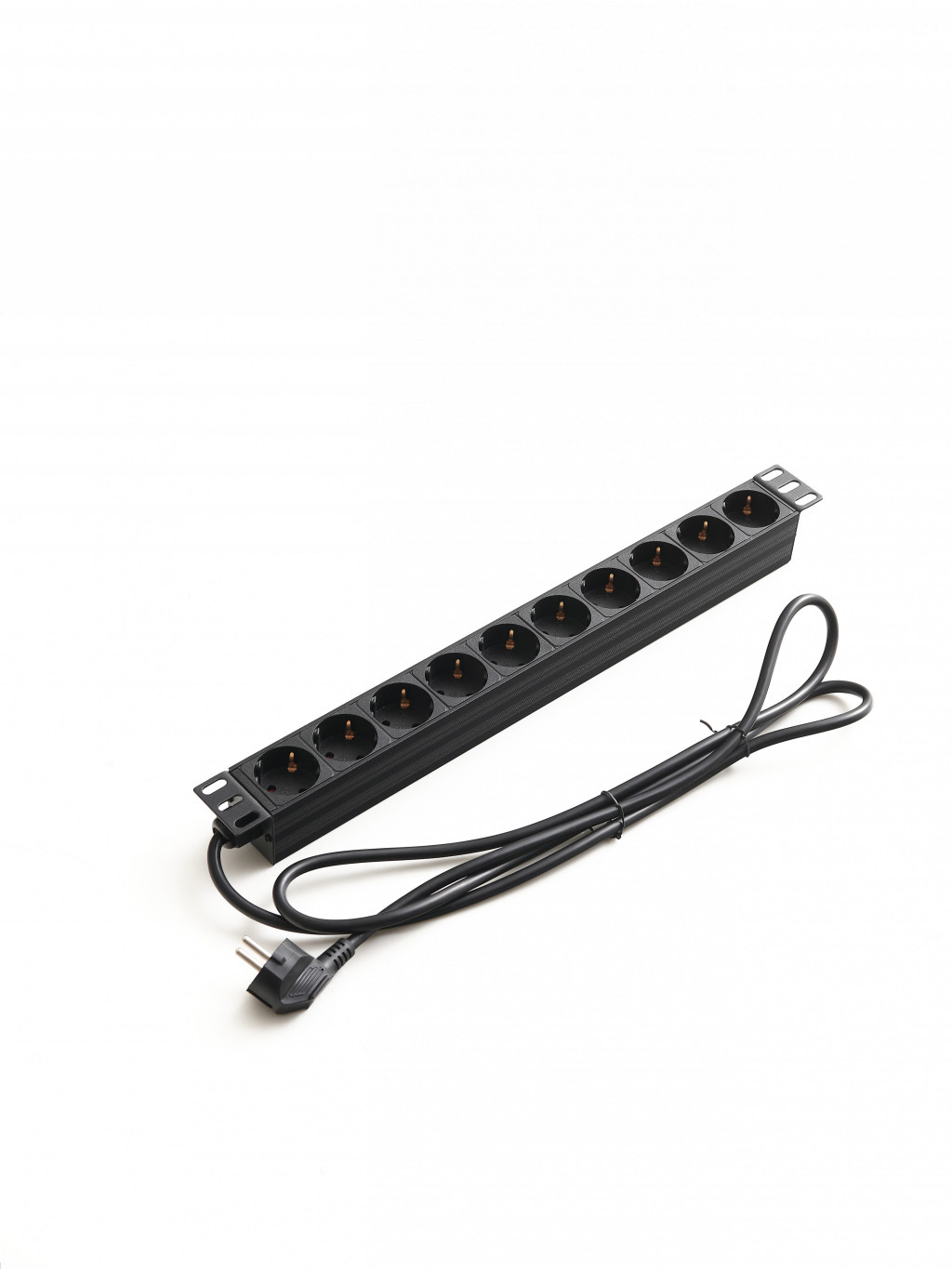 NorStone PRO EU Power plug - 10 Schuko sockets, 3 x1,5mm2 cable, 2m
