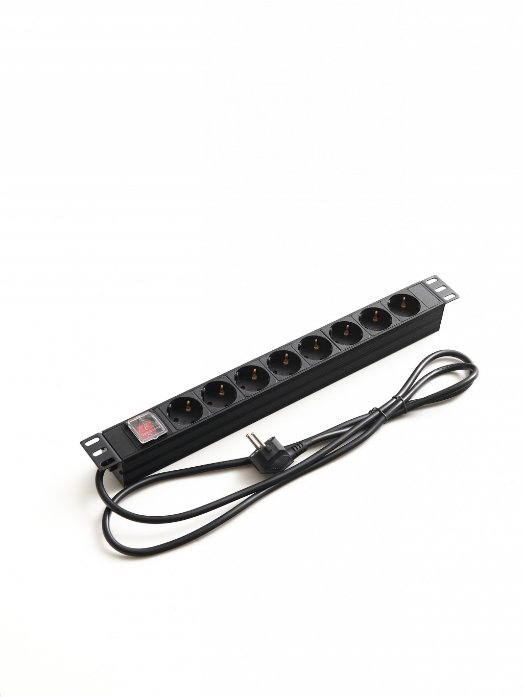 NorStone PRO EU Power plug - 8 Schuko sockets, 3 x1,5mm2 cable, 2m